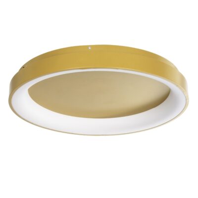 Alternative view of LEDTM® SALEM 61239 Μοντέρνο Φωτιστικό Οροφής LED 105W 12075lm 120° AC 220-240V IP20 Ρυθμιζόμενο Λευκό CCT με Χειριστήριο από 2700K έως 6000K Dimmable - Lumileds SMD Chip - Χρυσό - Μ60 x Π60 x Υ9.5cm - 3 Χρόνια Εγγύηση