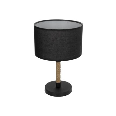 Alternative view of LEDTM® STRING 204-0072 Μοντέρνο Επιτραπέζιο Φωτιστικό Πορτατίφ με Ντουί 1 x E27 AC 220-240V IP20 - Μαύρο & Μπεζ - Μ24 x Π24 x Υ37cm