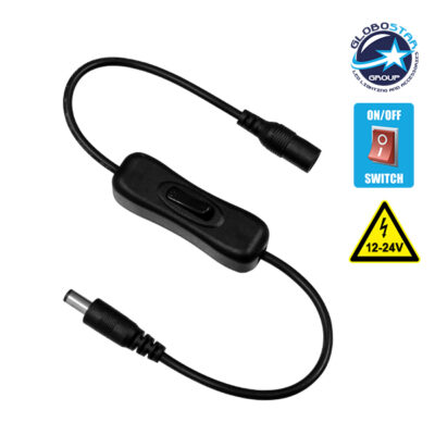 LEDTM® 73302 Διακόπτης On/Off Μαύρος DC 12-24V Max 120W