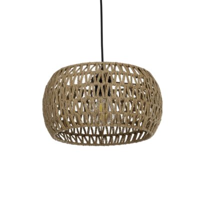 Alternative view of LEDTM® DARIO 204-0168 Boho Κρεμαστό Φωτιστικό Οροφής με Ντουί 1 x E27 AC 220-240V IP20 - Καφέ - Μ31 x Π31 x Υ18,5cm