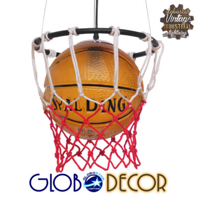 LEDTM® NBA 01027 Μοντέρνο Κρεμαστό Φωτιστικό Οροφής με Ντουί 1 x E27 AC 220-240V IP20 - Πορτοκαλί & Κόκκινο - Μ32 x Π32 x Υ58cm