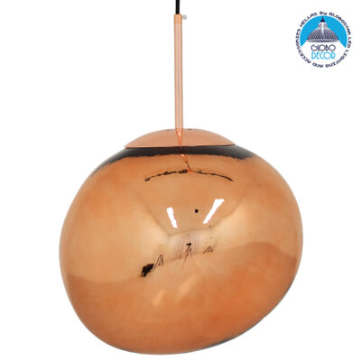 LEDTM® DIXAR 01465 Μοντέρνο Κρεμαστό Φωτιστικό Οροφής με Ντουί 1 x E27 AC 220-240V IP20 - Χάλκινο - Μ36 x Π36 x Υ45cm