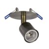 LEDTM® SARA 999-0062 Χωνευτό Φωτιστικό Οροφής με Ντουί 1 x E27 AC 220-240V IP20 - Μπρούτζινο - Μ8.5 x Π8.5 x Υ11cm