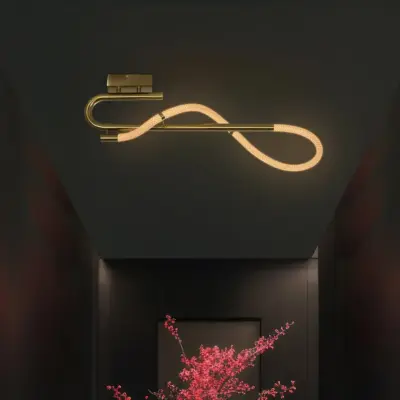 kelvo® GLOW KLV-101-0148 Φωτιστικό Οροφής LED 18W 1800lm 360° AC 220-240V IP20 Ρυθμιζόμενο Λευκό CCT με On/Off 2700K/4500K/6000K - Lumileds SMD Chip - Χρυσό Πλατίνα - Μ65 x Π30 x Υ30cm - 3 Χρόνια Εγγύηση