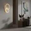 kelvo® VENOM KLV-101-0182-V2 Φωτιστικό Τοίχου / Απλίκα LED 45W 4500lm 360° AC 220-240V IP20 Ρυθμιζόμενο Λευκό CCT με Χειριστήριο από 2700K έως 6000K Dimmable - Lumileds SMD Chip - Λευκό Ματ - Μ60 x Π40 x Υ7.5cm - 3 Χρόνια Εγγύηση