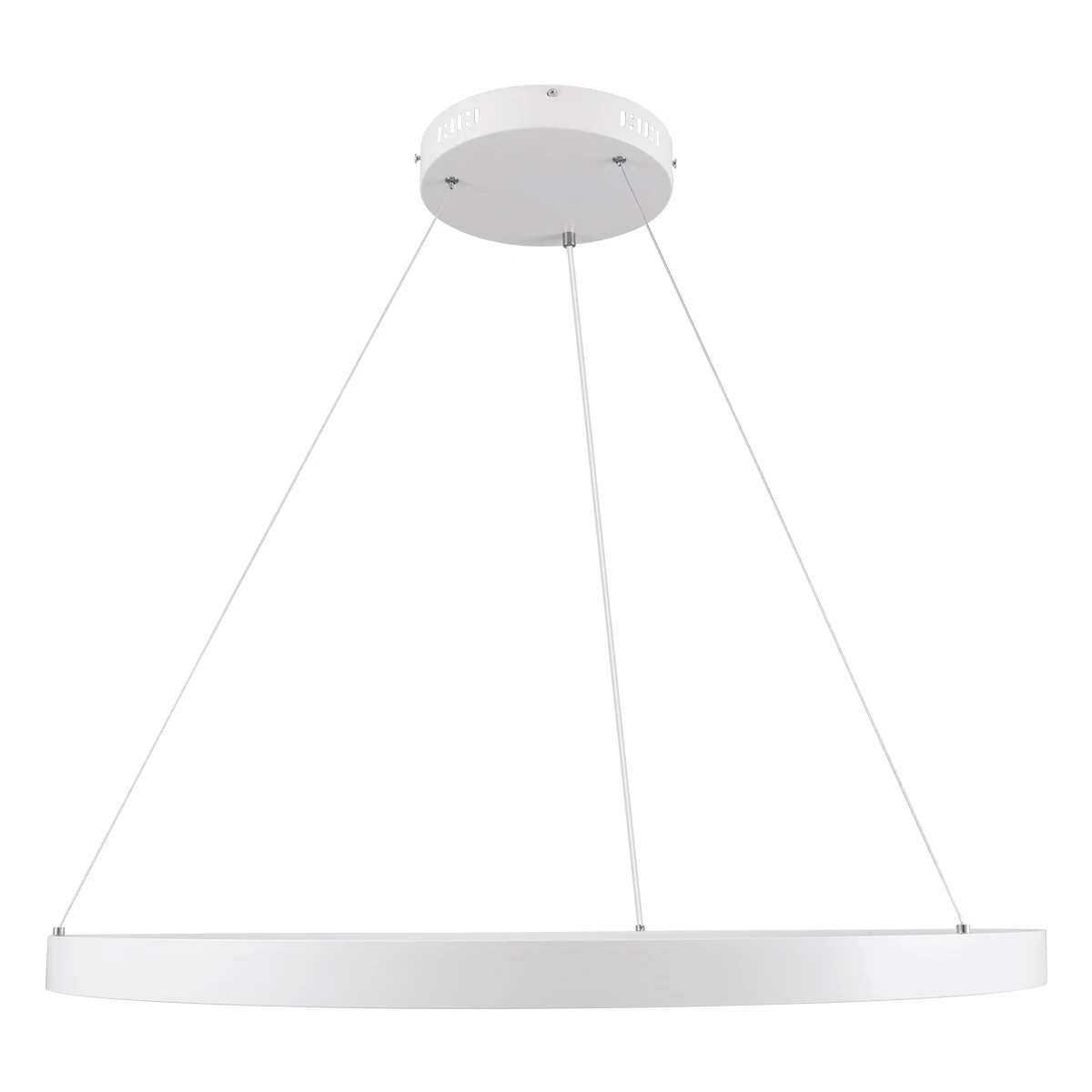 kelvo® NEMESIS KLV-101-0212 Κρεμαστό Φωτιστικό Οροφής LED 67W 6700lm 180° AC 220-240V IP20 Ρυθμιζόμενο Λευκό CCT με Χειριστήριο από 2700K έως 6000K Dimmable - Lumileds SMD Chip - Λευκό Ματ - Μ80 x Π80 x Υ4cm - 3 Χρόνια Εγγύηση - Image 4