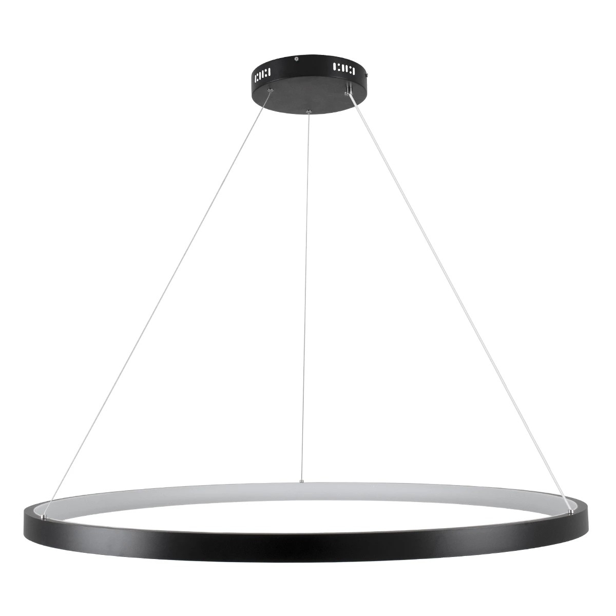 kelvo® NEMESIS KLV-101-0214 Κρεμαστό Φωτιστικό Οροφής LED 75W 7500lm 180° AC 220-240V IP20 Ρυθμιζόμενο Λευκό CCT με Χειριστήριο από 2700K έως 6000K Dimmable - Lumileds SMD Chip - Μαύρο Ματ - Μ100 x Π100 x Υ4cm - 3 Χρόνια Εγγύηση - Image 5