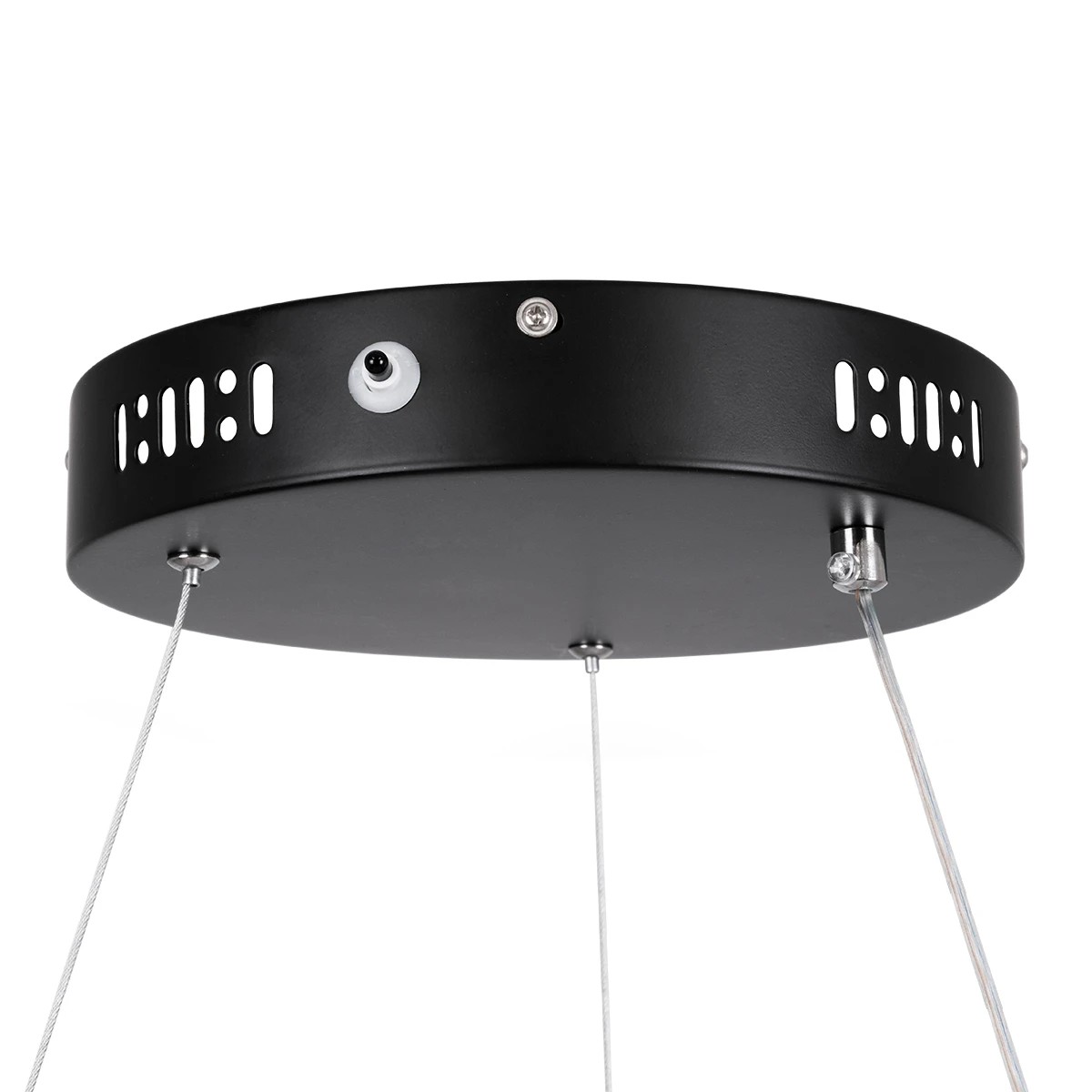 kelvo® NEMESIS KLV-101-0214 Κρεμαστό Φωτιστικό Οροφής LED 75W 7500lm 180° AC 220-240V IP20 Ρυθμιζόμενο Λευκό CCT με Χειριστήριο από 2700K έως 6000K Dimmable - Lumileds SMD Chip - Μαύρο Ματ - Μ100 x Π100 x Υ4cm - 3 Χρόνια Εγγύηση - Image 7