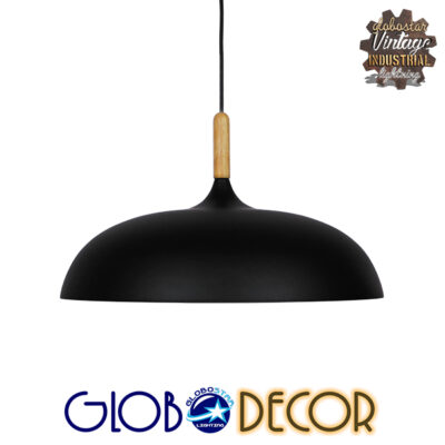 LEDTM® VALLETE 01258 Μοντέρνο Κρεμαστό Φωτιστικό Οροφής με Ντουί 1 x E27 AC 220-240V IP20 - Μαύρο & Μπεζ - Μ45 x Π45 x Υ27cm