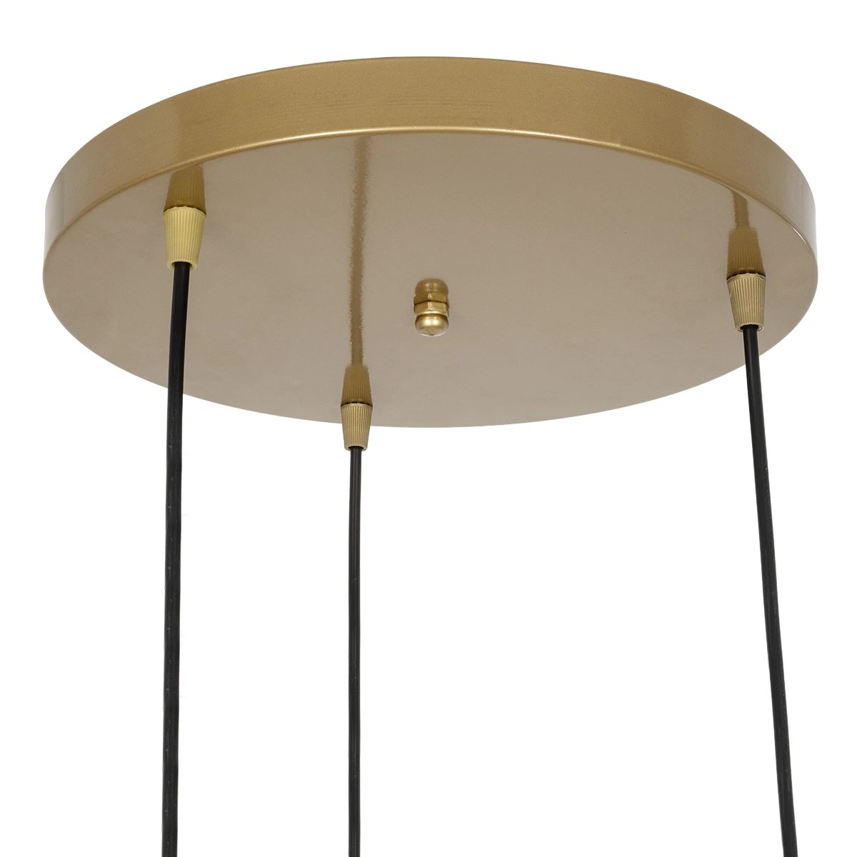 LEDTM® FLIXIO 201-0138 Vintage Κρεμαστό Φωτιστικό Οροφής με Ντουί 3 x E27 AC 220-240V IP20 - Χρυσό - Μ30 x Π30 x Υ70cm - Image 7