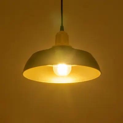 Alternative view of LEDTM® LOAN 203-0279 Μοντέρνο Κρεμαστό Φωτιστικό Οροφής με Ντουί 1 x E27 AC 220-240V IP20 - Μαύρο & Χρυσό  - Μ25.5 x Π25.5 x Υ17cm
