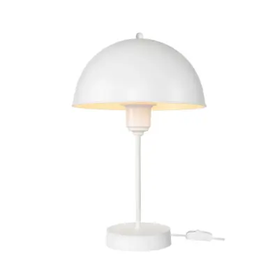 Alternative view of LEDTM® GAZETA 203-0301 Μοντέρνο Επιτραπέζιο Φωτιστικό Πορτατίφ με Ντουί 1 x E27 AC 220-240V IP20 - Λευκό  - Μ25 x Π25 x Υ39cm