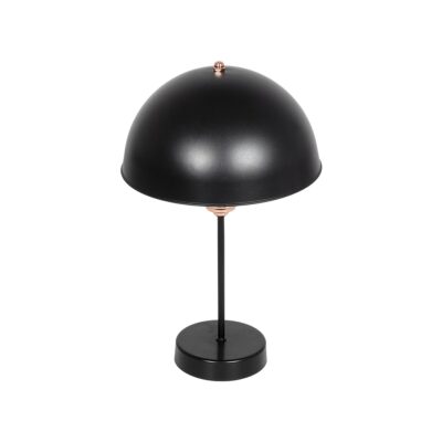 LEDTM® GAZETA 203-0300 Μοντέρνο Επιτραπέζιο Φωτιστικό Πορτατίφ με Ντουί 1 x E27 AC 220-240V IP20 - Μαύρο & Μπρονζέ - Μ25 x Π25 x Υ39cm
