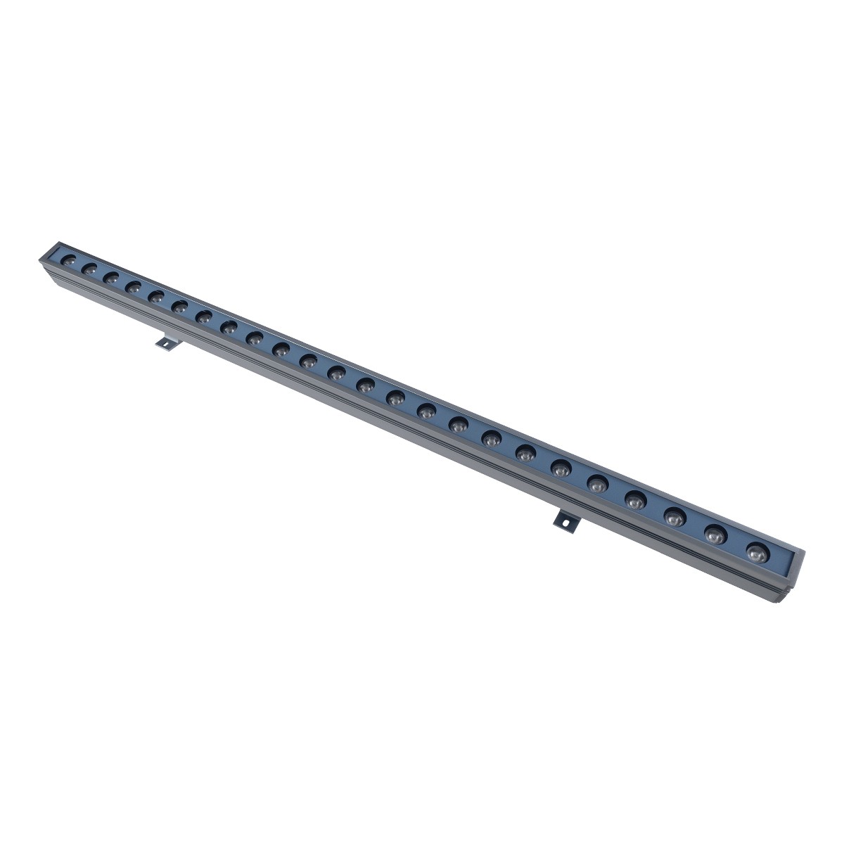 LEDTM® WASHERMARGO 90153 Μπάρα Φωτισμού Wall Washer LED 24W 2880lm 30° DC 24V Αδιάβροχο IP66 Ψυχρό Λευκό 6000K Dimmable - Bridgelux SMD Chip - Γκρι Ανθρακί - Μ100 x Π8.5 x Υ4cm - 3 Χρόνια Εγγύηση - Image 2