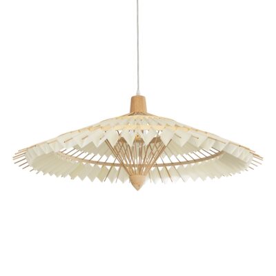 LEDTM® VENTALIA 999-0066 Boho Κρεμαστό Φωτιστικό Οροφής με Ντουί 1 x E27 AC 220-240V IP20 - Μπεζ - Μ83 x Π83 x Υ36cm