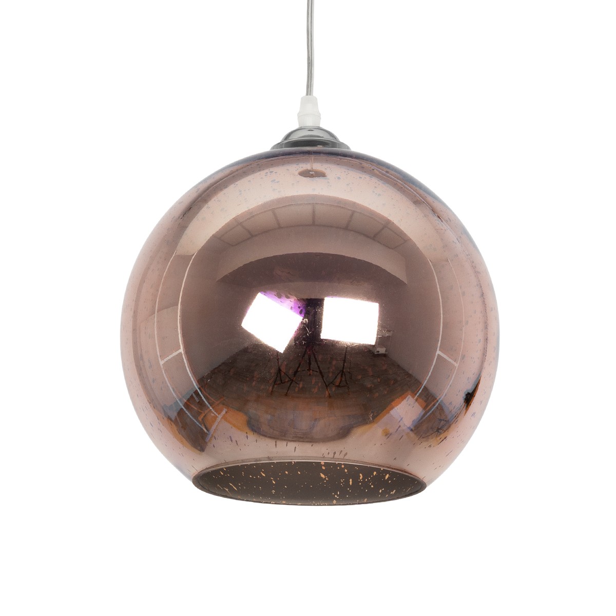 LEDTM® JUPITER 999-0146 Μοντέρνο Κρεμαστό Φωτιστικό Οροφής με Ντουί 1 x E27 AC 220-240V IP20 - Πολύχρωμο - Μ25 x Π25 x Υ26cm