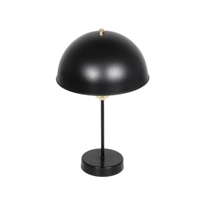 LEDTM® GAZETA 203-0299 Μοντέρνο Επιτραπέζιο Φωτιστικό Πορτατίφ με Ντουί 1 x E27 AC 220-240V IP20 - Μαύρο & Χρυσό - Μ25 x Π25 x Υ39cm