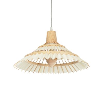 LEDTM® VENTALIA 999-0068 Boho Κρεμαστό Φωτιστικό Οροφής με Ντουί 1 x E27 AC 220-240V IP20 - Μπεζ - Μ40 x Π40 x Y23cm