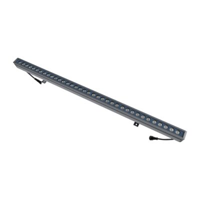 Alternative view of LEDTM® WASHERMOZA 90170 Μπάρα Φωτισμού Wall Washer LED 72W 6120lm 10-30° DC 24V Αδιάβροχο IP66 Πολύχρωμο RGB Dimmable - Bridgelux SMD Chip - Γκρι Ανθρακί - Μ100 x Π5 x Υ4cm - 3 Χρόνια Εγγύηση