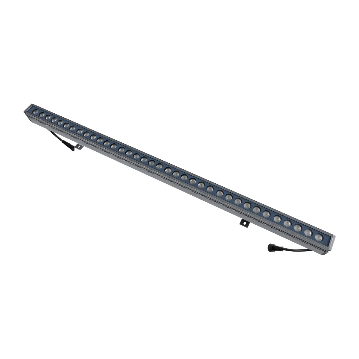 LEDTM® WASHERMOZA 90170 Μπάρα Φωτισμού Wall Washer LED 72W 6120lm 10-30° DC 24V Αδιάβροχο IP66 Πολύχρωμο RGB Dimmable - Bridgelux SMD Chip - Γκρι Ανθρακί - Μ100 x Π5 x Υ4cm - 3 Χρόνια Εγγύηση - Image 2