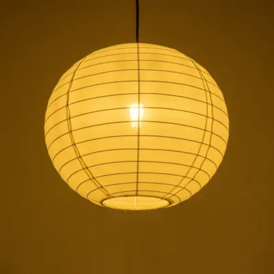 Alternative view of LEDTM® ROMINA 62004 Μοντέρνο Κρεμαστό Φωτιστικό Οροφής με Ντουί 1 x E27 AC 220-240V IP20 - Λευκό - Μ40 x Π40 x Υ40cm