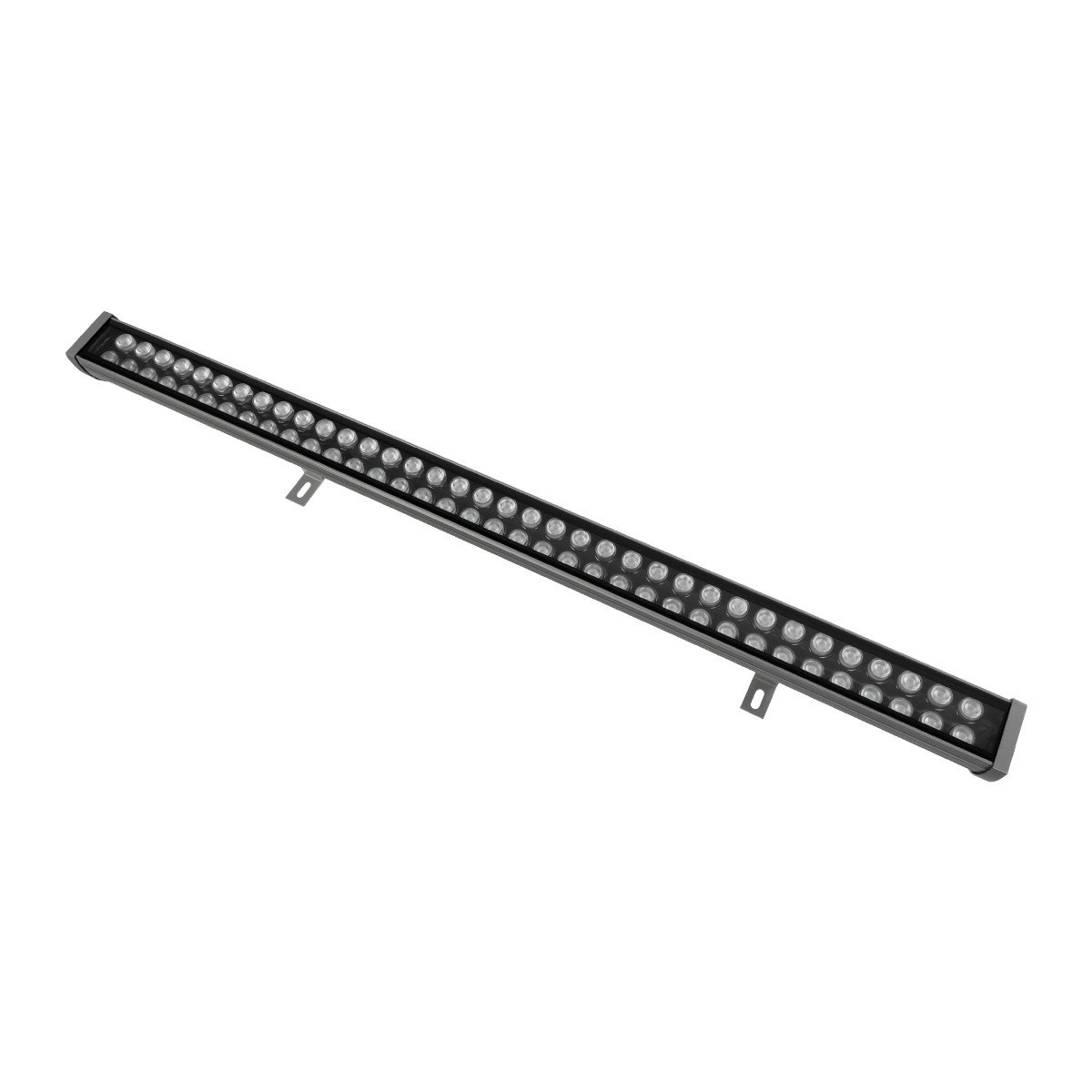 LEDTM® WASHERMOZA 90168 Μπάρα Φωτισμού Wall Washer LED 72W 6120lm 10-30° DC 24V Αδιάβροχο IP66 Μπλε Dimmable - Bridgelux SMD Chip - Γκρι Ανθρακί - Μ100 x Π14 x Υ7cm - 3 Χρόνια Εγγύηση - Image 2