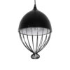 LEDTM® SOBRINO 999-0111 Vintage Κρεμαστό Φωτιστικό Οροφής με Ντουί 1 x E27 AC 220-240V IP20 - Μαύρο - Μ28 x Π28 x Υ47cm