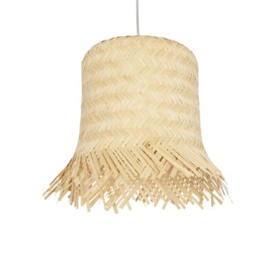LEDTM® HAWAII 999-0125 Boho Κρεμαστό Φωτιστικό Οροφής με Ντουί 1 x E27 AC 220-240V IP20 - Μπεζ - Μ30 x Π30 x Υ30cm