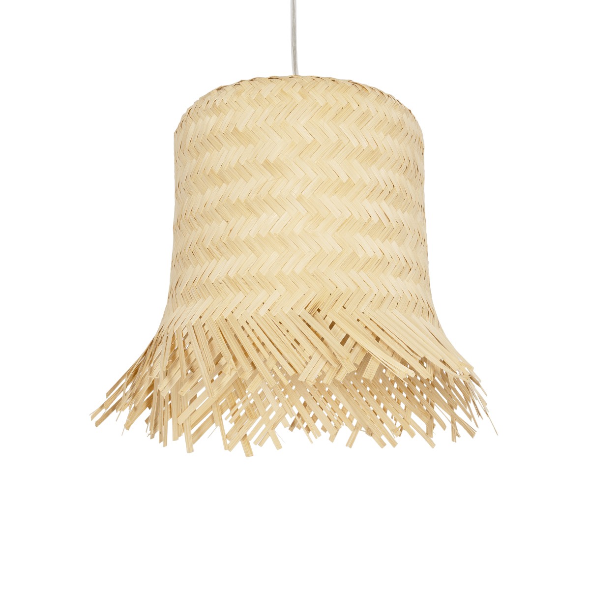 LEDTM® HAWAII 999-0125 Boho Κρεμαστό Φωτιστικό Οροφής με Ντουί 1 x E27 AC 220-240V IP20 - Μπεζ - Μ30 x Π30 x Υ30cm