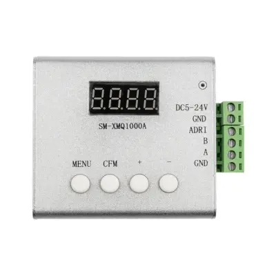 Alternative view of LEDTM 999-0008 DMX512 RGB GENIUS  TTL Output Controller SM-XMQ1000A DC 5-24V για RGB Wall Washer και Digital Neon Strip