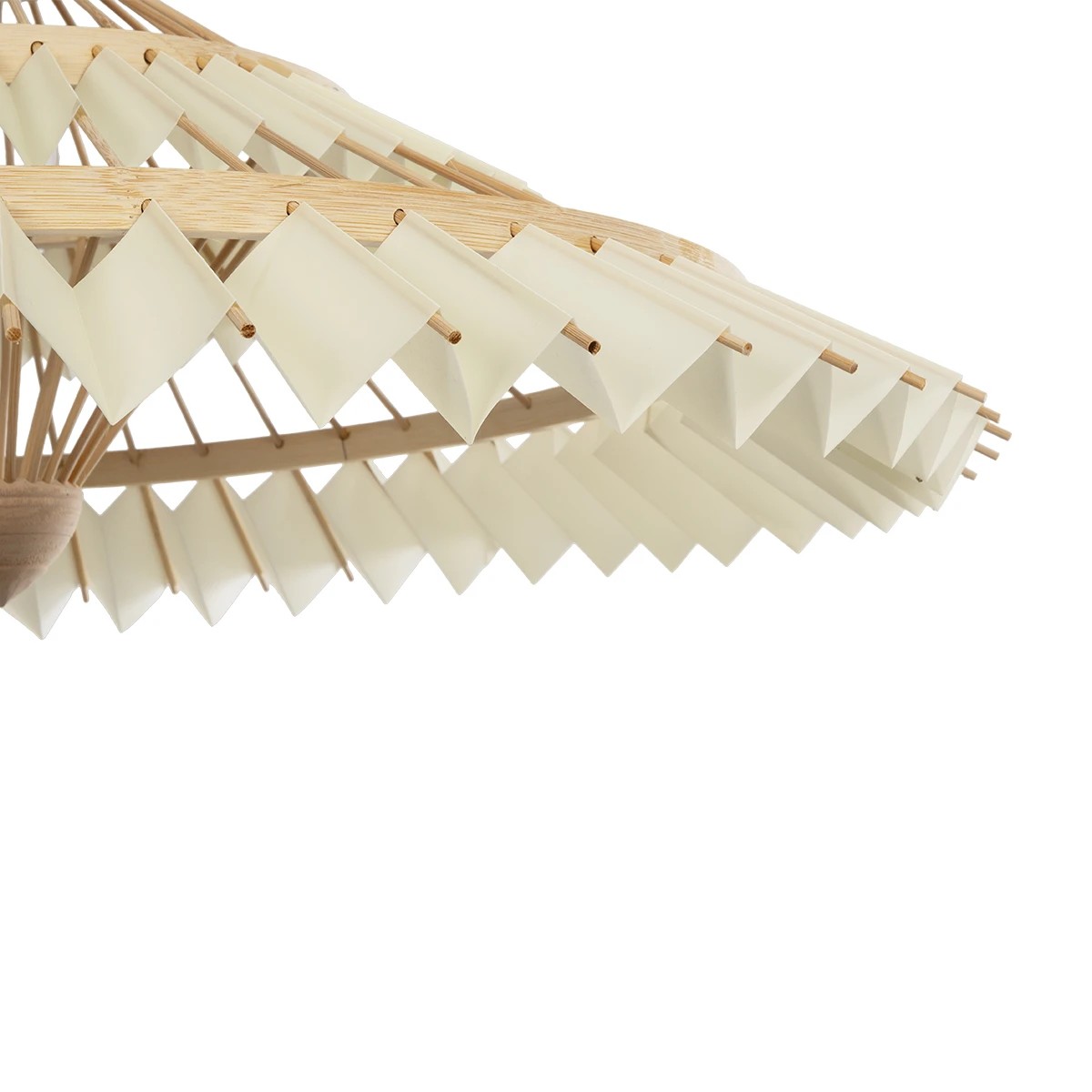 LEDTM® VENTALIA 999-0067 Boho Κρεμαστό Φωτιστικό Οροφής με Ντουί 1 x E27 AC 220-240V IP20 - Μπεζ - Μ60 x Π60 x Υ30cm - Image 8