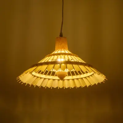 Alternative view of LEDTM® VENTALIA 999-0068 Boho Κρεμαστό Φωτιστικό Οροφής με Ντουί 1 x E27 AC 220-240V IP20 - Μπεζ - Μ40 x Π40 x Y23cm