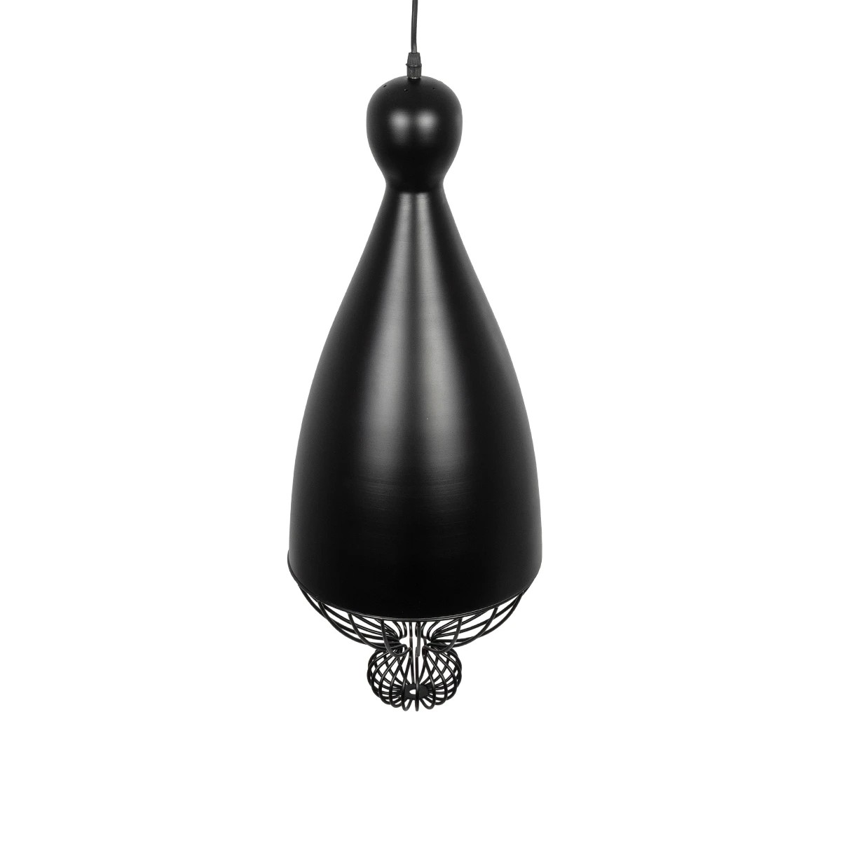 LEDTM® SOBRINO 999-0110 Vintage Κρεμαστό Φωτιστικό Οροφής με Ντουί 1 x E27 AC 220-240V IP20 - Μαύρο - Μ26 x Π26 x Υ70cm - Image 6