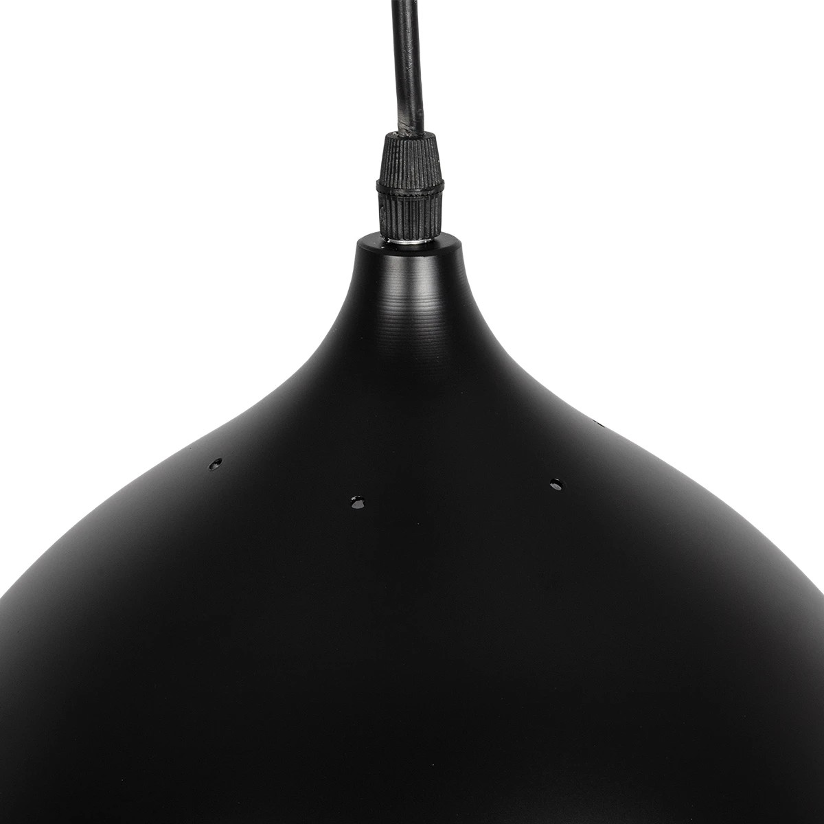 LEDTM® SOBRINO 999-0111 Vintage Κρεμαστό Φωτιστικό Οροφής με Ντουί 1 x E27 AC 220-240V IP20 - Μαύρο - Μ28 x Π28 x Υ47cm - Image 7