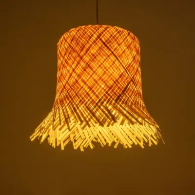 Alternative view of LEDTM® HAWAII 999-0125 Boho Κρεμαστό Φωτιστικό Οροφής με Ντουί 1 x E27 AC 220-240V IP20 - Μπεζ - Μ30 x Π30 x Υ30cm
