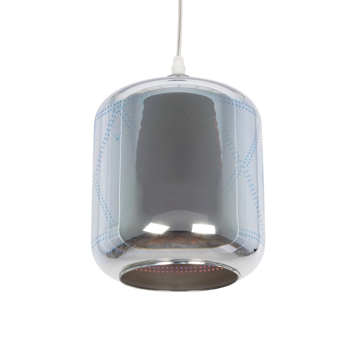LEDTM® NEPTUNE 999-0149 Μοντέρνο Κρεμαστό Φωτιστικό Οροφής με Ντουί 1 x E27 AC 220-240V IP20 - Πολύχρωμο - Μ18 x Π18 x Υ25cm