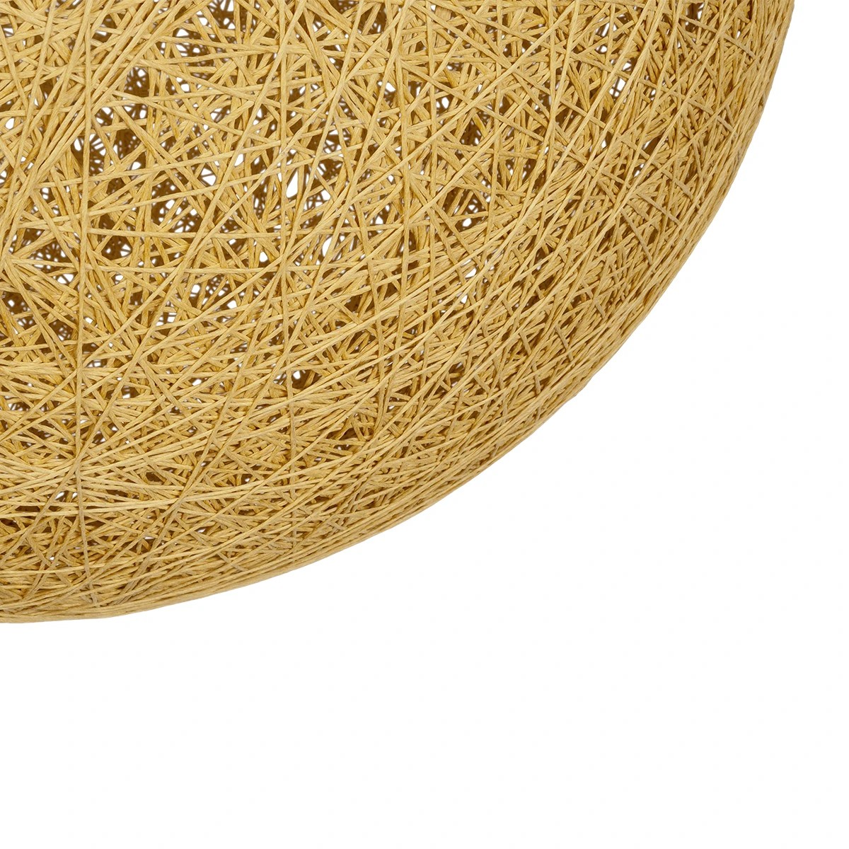 LEDTM® OCEANA 999-0155 Boho Κρεμαστό Φωτιστικό Οροφής με Ντουί 1 x E27 AC 220-240V IP20 - Μπεζ & Χρυσό - Μ60 x Π60 x Υ60cm - Image 8