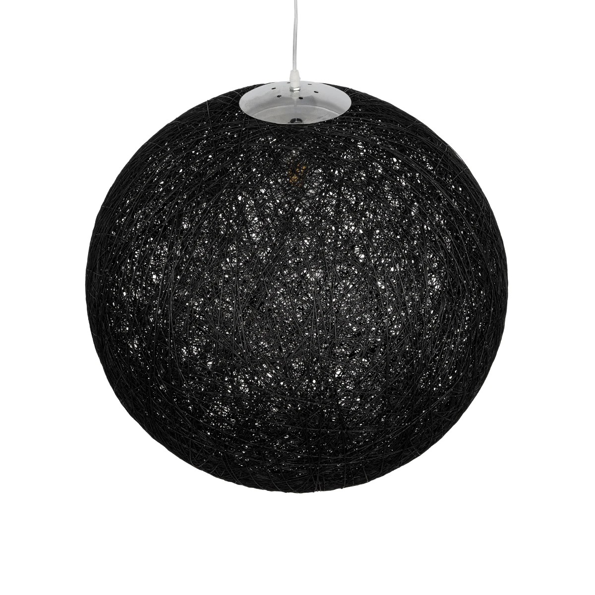 LEDTM® OCEANA 999-0157 Boho Κρεμαστό Φωτιστικό Οροφής με Ντουί 1 x E27 AC 220-240V IP20 - Μαύρο - Μ60 x Π60 x Υ60cm - Image 6