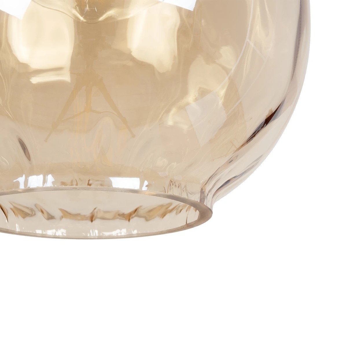 LEDTM® NOAH 999-0185 Μοντέρνο Κρεμαστό Φωτιστικό Οροφής με Ντουί 1 x E27 AC 220-240V IP20 - Μελί & Μπεζ - Μ16 x Π16 x Υ32cm - Image 8