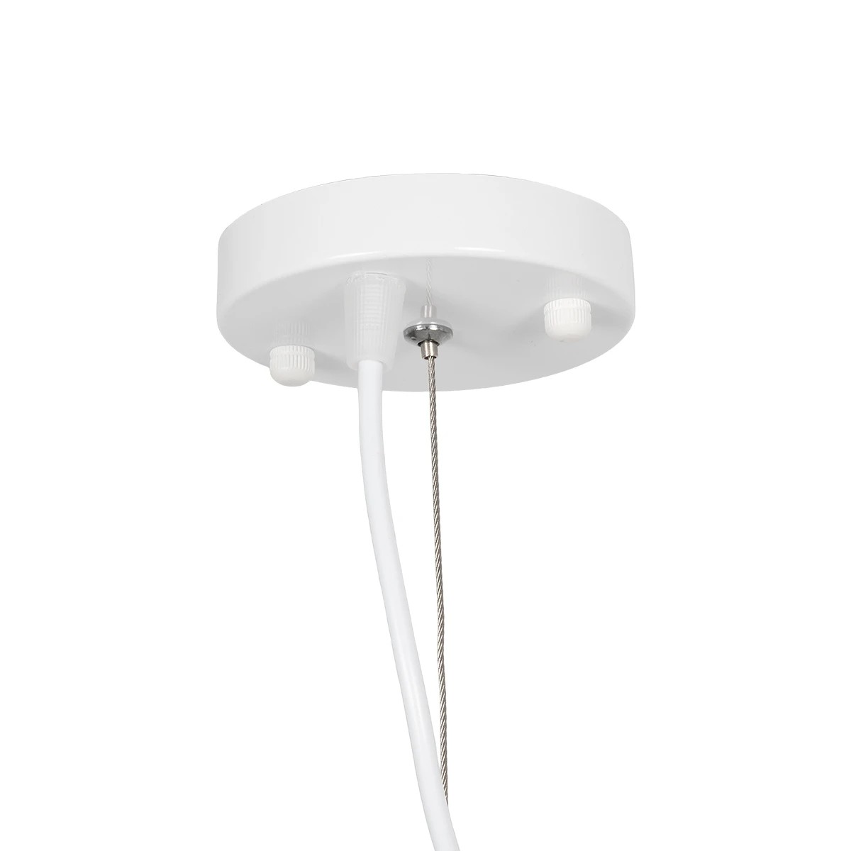 LEDTM® CUBE 999-0217 Μοντέρνο Κρεμαστό Φωτιστικό Οροφής με Ντουί 1 x E27 AC 220-240V IP20 - Λευκό - Μ70 x Π70 x Y87cm - Image 8