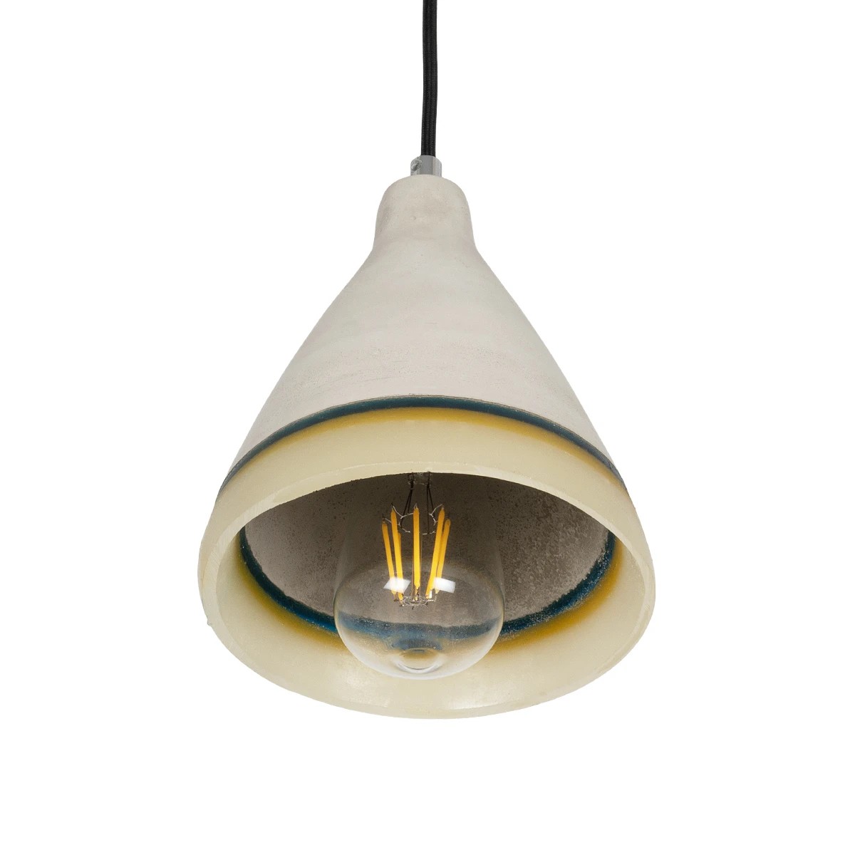 LEDTM® BEVIN 999-0219 Μοντέρνο Κρεμαστό Φωτιστικό Οροφής με Ντουί 1 x E27 AC 220-240V IP20 - Πολύχρωμο - Μ17 x Π17 x Υ21,5cm - Image 5