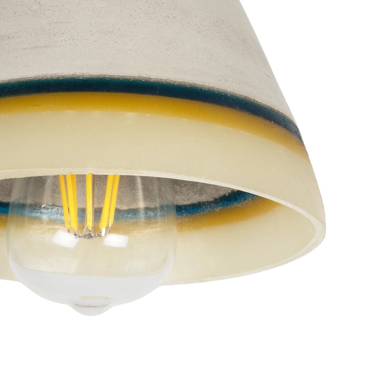 LEDTM® BEVIN 999-0219 Μοντέρνο Κρεμαστό Φωτιστικό Οροφής με Ντουί 1 x E27 AC 220-240V IP20 - Πολύχρωμο - Μ17 x Π17 x Υ21,5cm - Image 8
