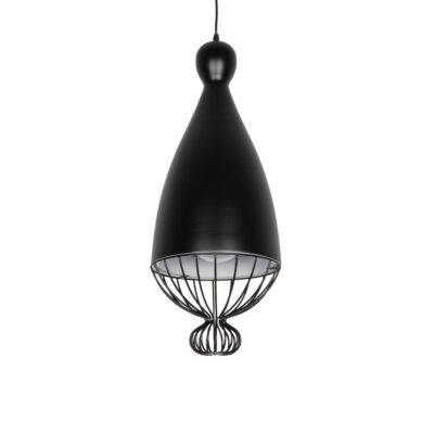 LEDTM® SOBRINO 999-0110 Vintage Κρεμαστό Φωτιστικό Οροφής με Ντουί 1 x E27 AC 220-240V IP20 - Μαύρο - Μ26 x Π26 x Υ70cm