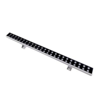 Alternative view of LEDTM® WASHERMOZA 90163 Μπάρα Φωτισμού Wall Washer LED 48W 4080lm 10-30° DC 24V Αδιάβροχο IP66 Πολύχρωμο RGB Dimmable - Bridgelux SMD Chip - Γκρι Ανθρακί - Μ100 x Π8.5 x Υ4cm - 3 Χρόνια Εγγύηση