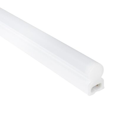 LEDTM® TUBO 60787 Γραμμικό Επεκτεινόμενο Φωτιστικό T5 60cm LED 9W 900lm 180° AC 220-240V IP20 Ψυχρό Λευκό 6000K - Lumileds SMD Chip - Λευκό Γαλακτερό - Μ60 x Π2.2 x Υ3.5cm - 3 Χρόνια Εγγύση