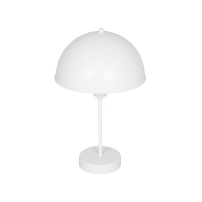 LEDTM® GAZETA 203-0301 Μοντέρνο Επιτραπέζιο Φωτιστικό Πορτατίφ με Ντουί 1 x E27 AC 220-240V IP20 - Λευκό  - Μ25 x Π25 x Υ39cm