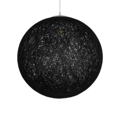 LEDTM® OCEANA 999-0157 Boho Κρεμαστό Φωτιστικό Οροφής με Ντουί 1 x E27 AC 220-240V IP20 - Μαύρο - Μ60 x Π60 x Υ60cm