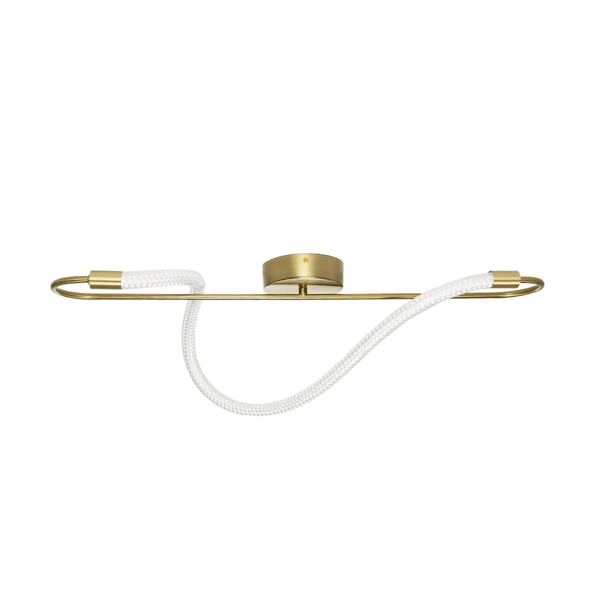 kelvo® GLOW KLV-101-0169-V2 Φωτιστικό Οροφής LED 18W 1800lm 360° AC 220-240V IP20 Ρυθμιζόμενο Λευκό CCT με On/Off 2700K/4500K/6000K - Lumileds SMD Chip - Χρυσό Πλατίνα - Μ30 x Π15 x Υ70cm - 3 Χρόνια Εγγύηση - Image 5