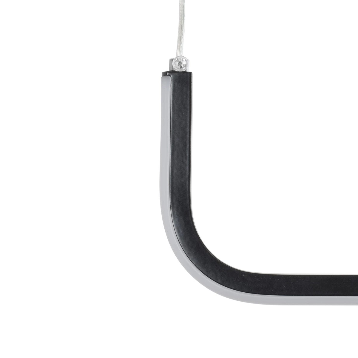 kelvo® LINARIA KLV-101-0255 Κρεμαστό Φωτιστικό Οροφής LED 36W 3600lm 180° AC 220-240V IP20 Ρυθμιζόμενο Λευκό CCT με Χειριστήριο από 2700K έως 6000K Dimmable - Lumileds SMD Chip - Μαύρο Ματ - Μ120 x Π2 x Υ10cm - 3 Χρόνια Εγγύηση - Image 5