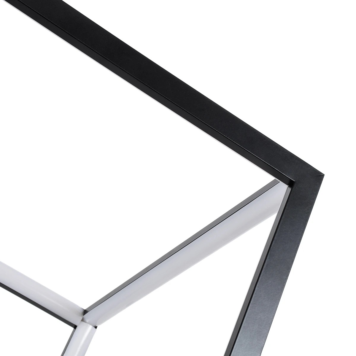 kelvo® KIBOO KLV-101-0261 Κρεμαστό Φωτιστικό Οροφής LED 36W 3600lm 360° AC 220-240V IP20 Ρυθμιζόμενο Λευκό CCT με Χειριστήριο από 2700K έως 6000K Dimmable - Lumileds SMD Chip - Μαύρο Ματ - Μ40 x Π40 x Υ40cm - 3 Χρόνια Εγγύηση - Image 8